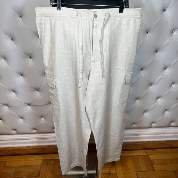 Claiborne Men's Cream Pants Size XL - Picture 1 of 10